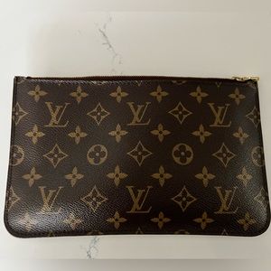 Louis Vuitton Monogram Neverfull MM GM Pochette